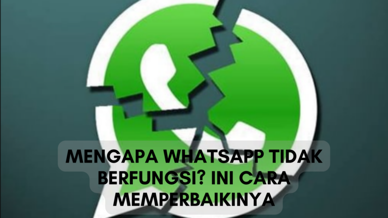 Mengapa whatsapp tidak berfungsi? Ini Cara Memperbaikinya