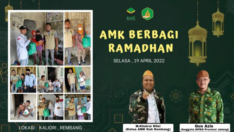 AMK Rembang Full Kegiatan, Khairur Rifai : Ayo berAMK!